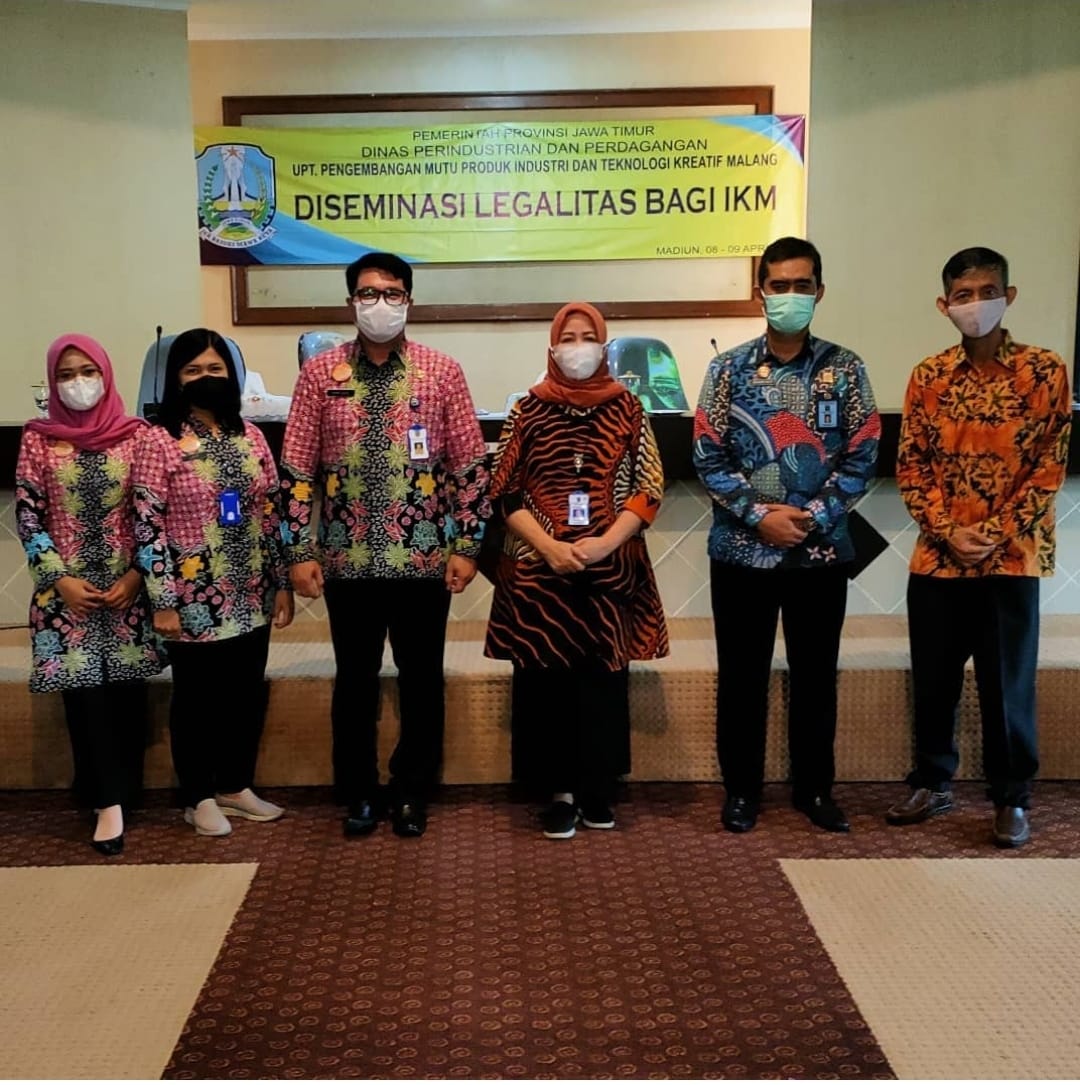 DPMPTSP menghadiri rapat kegiatan Diseminasi Legalitas Bagi IKM Kota Madiun